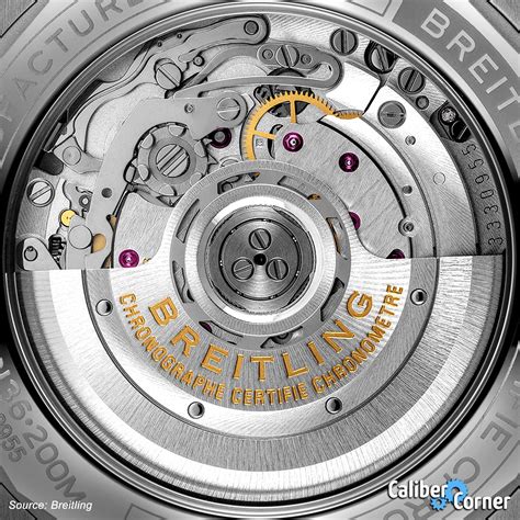 breitling caliber|breitling movement chart.